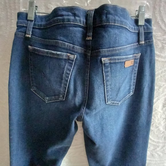 Joes Dark Wash Denim Skinny Low Rise Jeans 32" Waist (T-350) - Picture 7 of 8